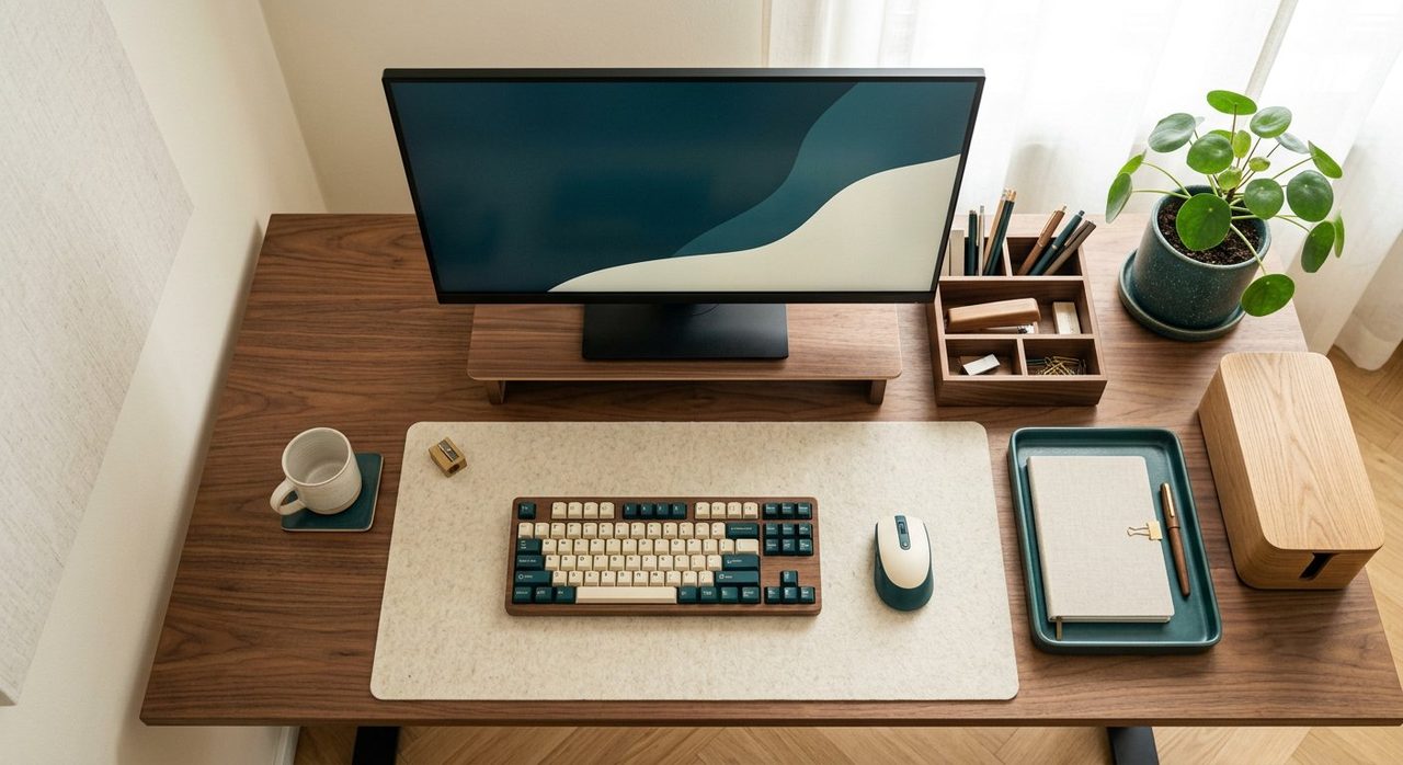 Home Office Desk Organization Ideas (That Actually Last)